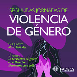 SEGUNDAS JORNADAS DE VIOLENCIA DE GÉNERO